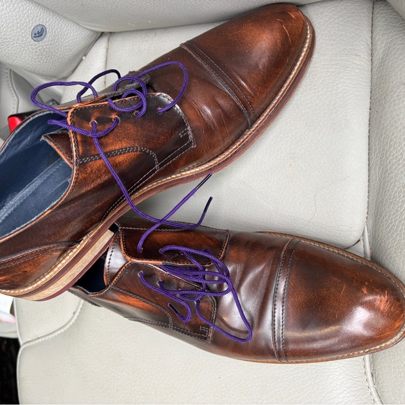 Johnston & Murphy size ten dress shoes - Picture 2 of 4